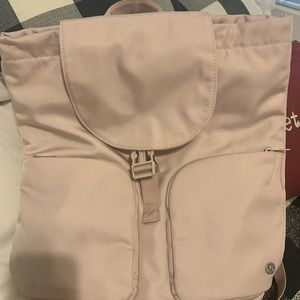 Lulu lemon pink backpack